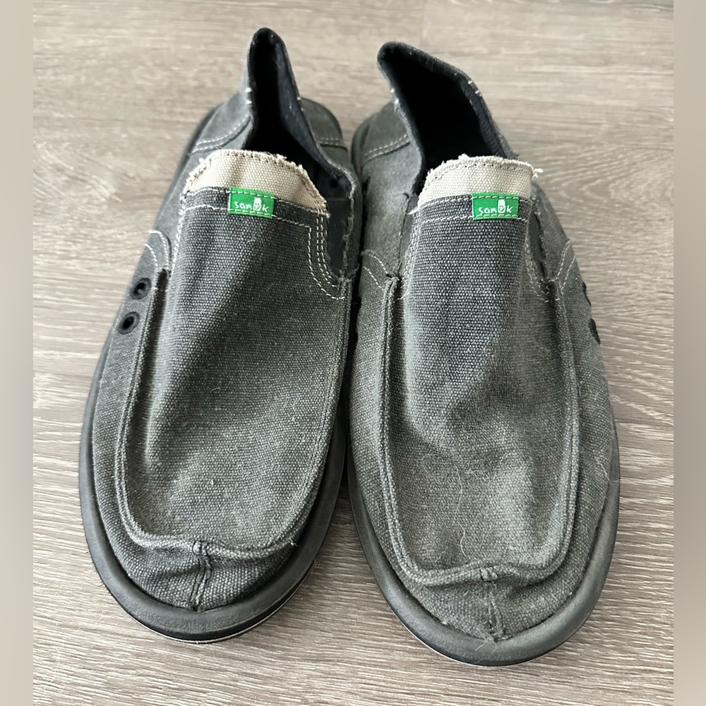 Sanuk Pick Pocket - Charcoal - Size 9